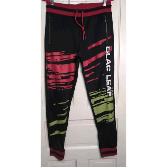 Blac Leaf Other - Blac Leaf Splatter Joggers Embroidered Men's L Paintball Logo Skater (960)